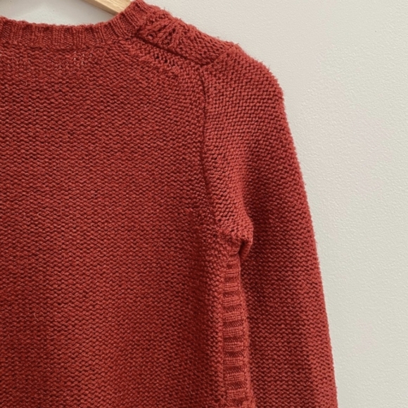 Madewell Firelight Side-Slit Cable Knit Sweater - Picture 2 of 7